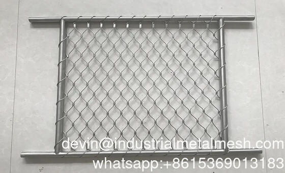 Stainless Steel Zoo Animal Wire Rope Mesh for Birds Aviary Enclosure