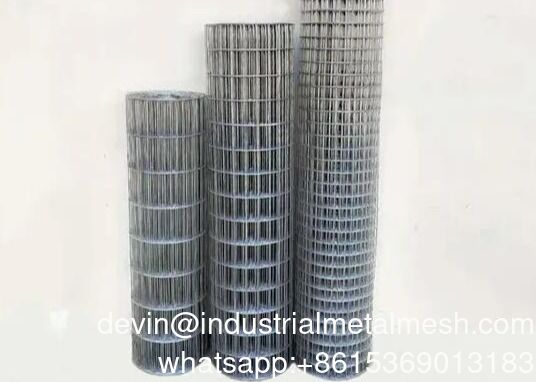 Square Woven Iron Wire Mesh Galvanized Steel Wire Cloth Mesh Poultry Netting Welded Wire Mesh