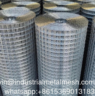 Best Seller Cold Galvanized Outwall Anti Cracking Welded Wire Netting 1/2*0.40mm