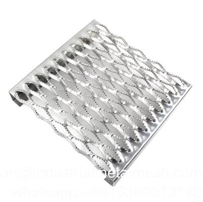 Heavy Duty Diamond Holes Grip Strut Plank Catwalk Grating/Grip Struct Perforated Steel Grating
