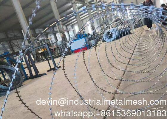 High Security Anti-Climb Welded Razor Wire Mesh