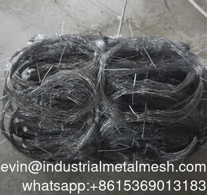 High Zinc Galvanized Steel Wire Mesh Putanka Anti Tank Barrier Battlefield