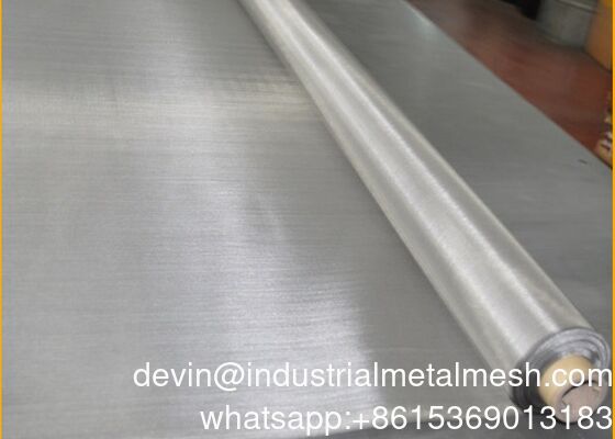 Plain Weave Stainless Steel Wire Mesh 0.02-5.0mm Wire Diameter & 1-500 Mesh