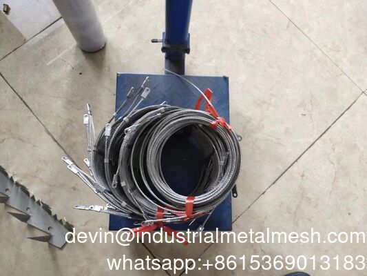 Stainless Steel Large Open-Air Steel Wire Cable Rope Bird Enclosure Mesh