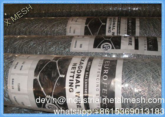 Weaving Wire Netting with Hexagon Holes for Chicken Goose Hexagonal Wire Mesh
