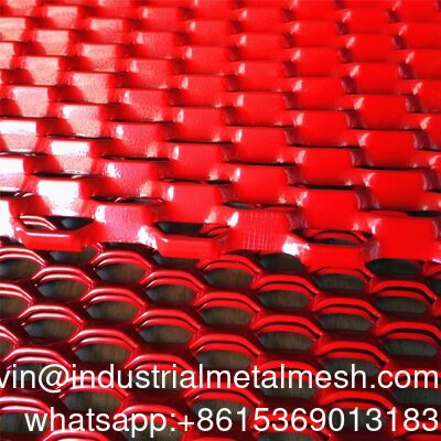 Grey Color Aluminum Expanded Metal Mesh for Building Facade