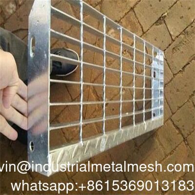 Heavy Duty Galvanized Welded Serrated Anti-Slip Trench Drain Gutter Cover Plate Industrial Floor Walkway Platform Steel Bar Grating