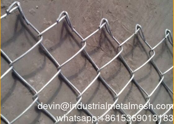 Hot ISO9001, SGS, BV Decorative Mesh Nigeria 8 Feet Tall Chain Link Fence Roll