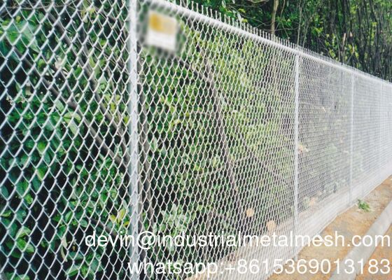 Versatile Galvanized Chain Link Fence for Construction Sites
