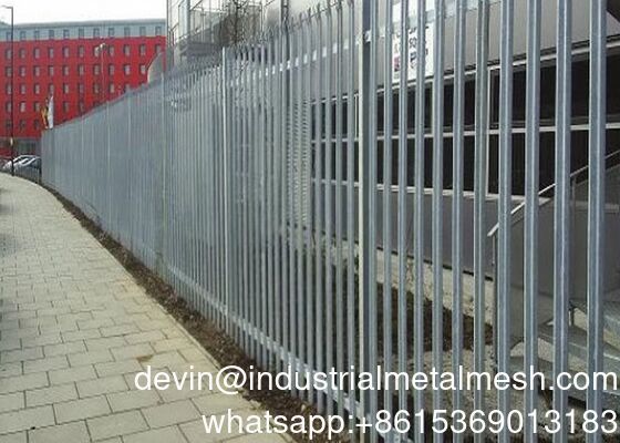 Palisade Fence Accessories for Telecommunication Tower Station with Hot-DIP Galvanized