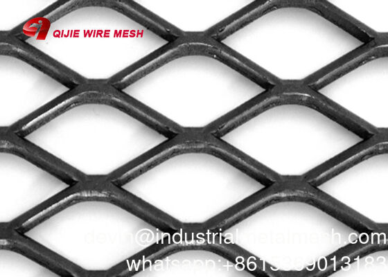 Stainless Steel Diamond Wire Mesh Raised Expanded Metal