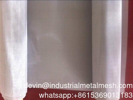 SS304 SS316 1-500mesh Stainless Steel Plain/Twill/Dutch Woven Crimped Square Metal Mesh Sieving Screen Filter Wire Mesh