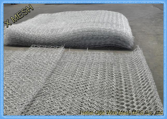 ASTM A 975 Wire Mesh Wall Basket , Gabion Baskets Sizes 2m X 1m X 1m , 2x1x0.5m