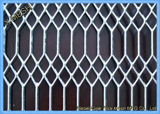 Small Hole Diamond Expanded Metal Mesh 0.3mm-10mm Hang Thickness