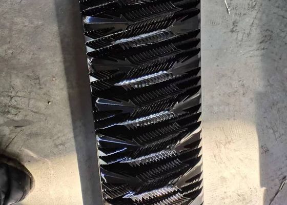 Powder Coating Big Anti Climb 2mm Wall Security Wall Spikes